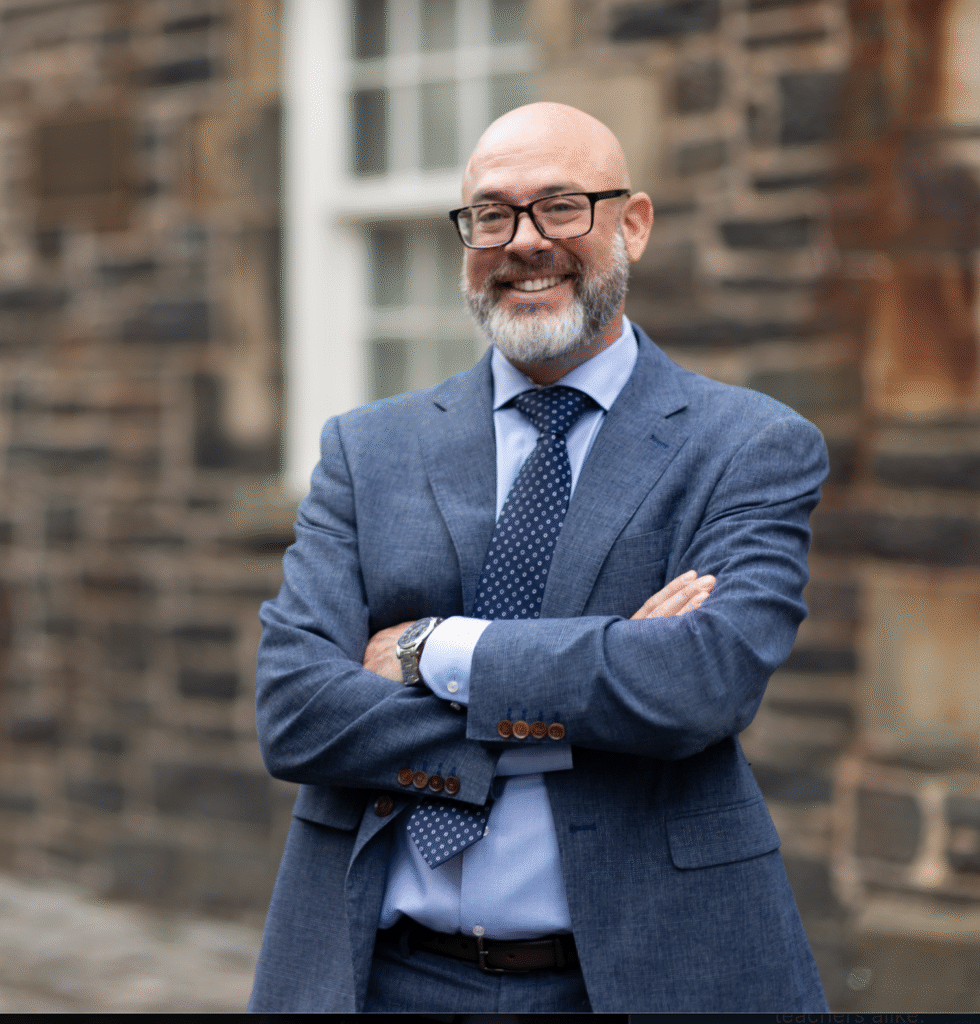 Jason Bogart, founder of Corestone Tutors, experienced IB educator and online tutoring entrepreneur, pictured ready to guide IB students.